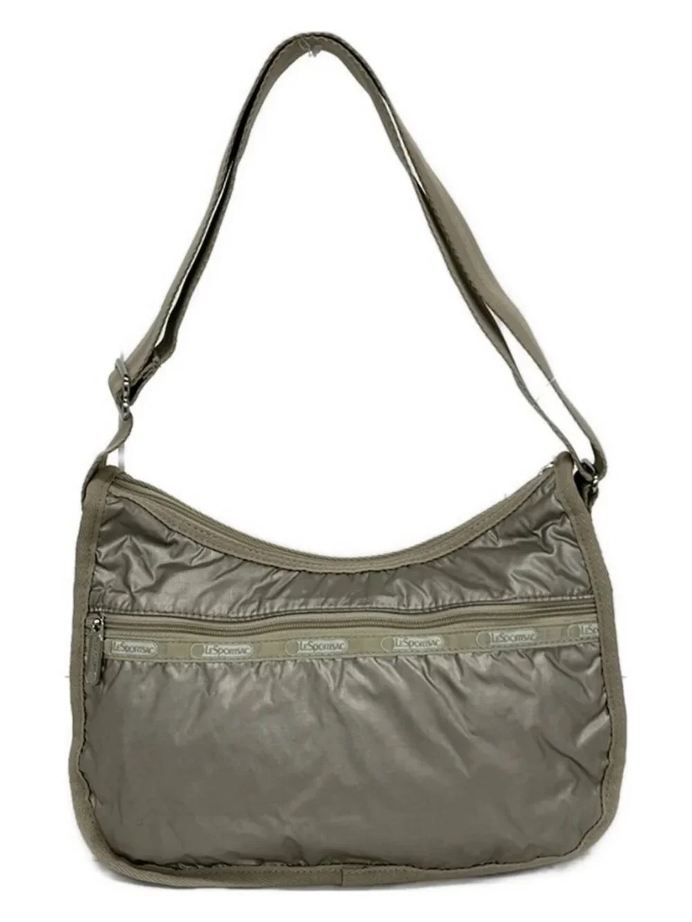 LESPORTSAC Beige Respo Nylon Shoulder Bag